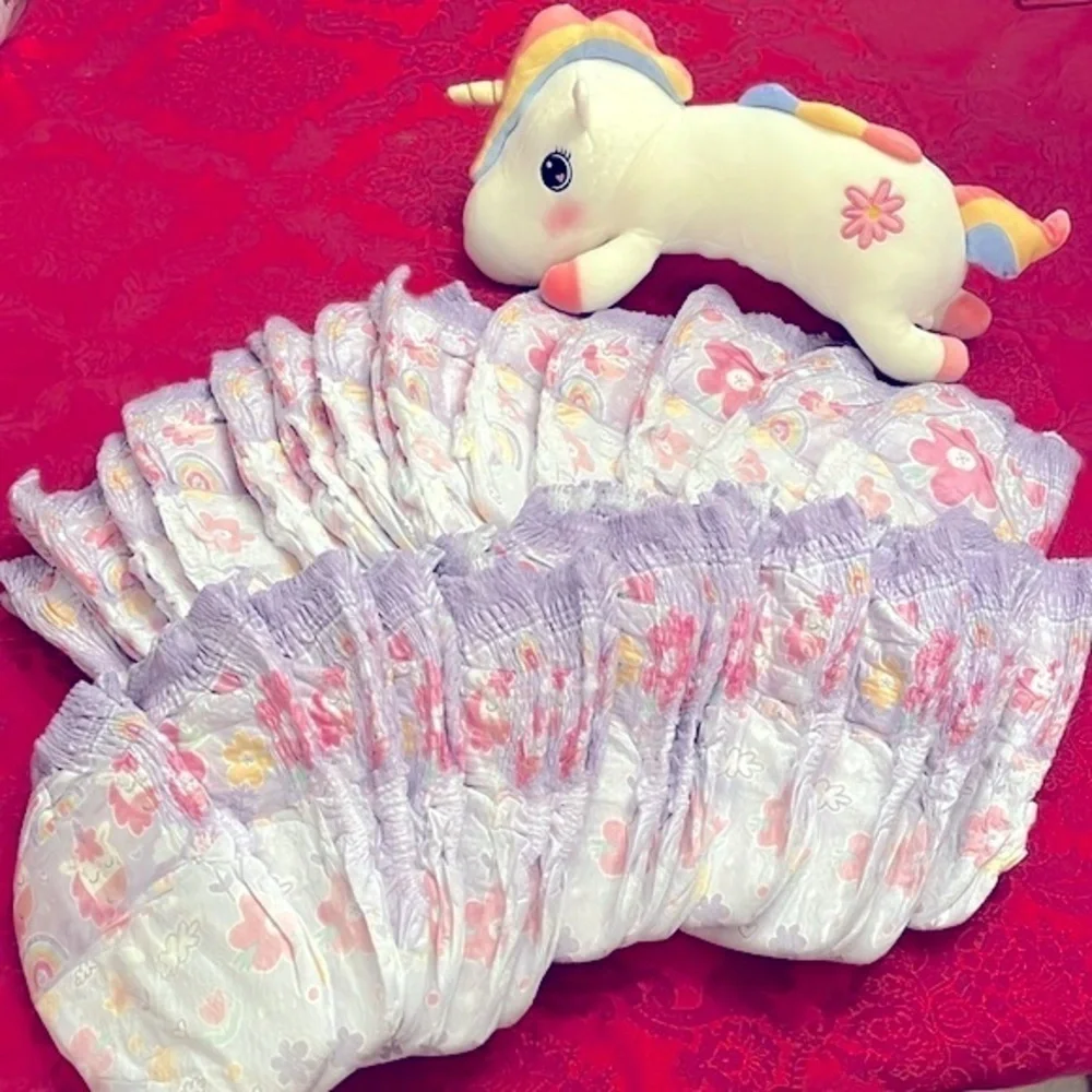 Lot of 26 Girls Ninjamas Nighttime Bedwetting Underwear Absorbent Unicorn Plush